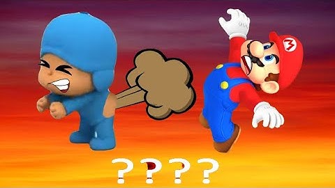 9 Pocoyo Fart & Mario Crying Sound Variations in 60 Seconds