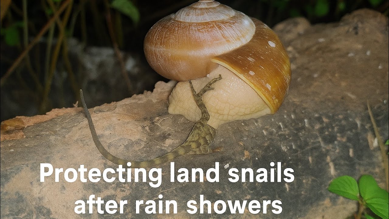 Snail vs Bug 🐌 | Unexpected Nature Moment!