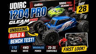 NEW RC from UDIRC | Gleam Pro Unboxing, Build & Bench Test! | UDI RC 1204 PRO | UD1204PRO