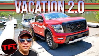 New Nissan Titan: Is It Better at Towing a Boat? I Find Out In This MPG Review