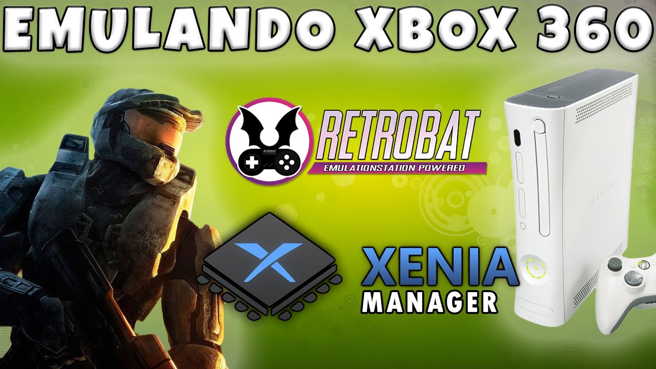 ¡Emula Xbox 360 en PC de forma FÁCIL! RetroBat + Xenia Manager | Guía Completa 2025