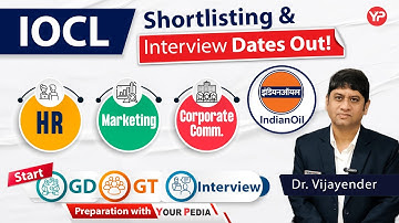 Start GT, GD, Interviews as IOCL shortlisting for HR, Marketing, Corporate Communication 2023 out