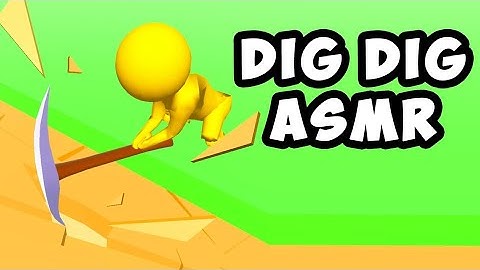 Dig dig ASMR -Gameplay part 1 stickman dig deep idle ios android