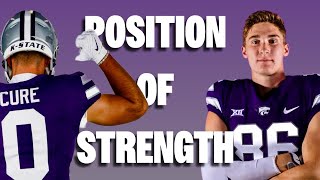 Kansas State owns a dynamic talent mix at one position
