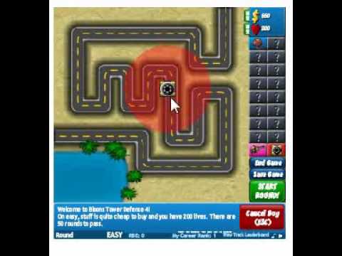 Bloons Tower Defense 4 Unblocked - YouTube