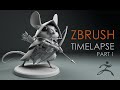 Samwise|ZBrush Timelapse|Part 1