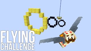 Minecraft Flying With Wings: Elytra Flying Challenge