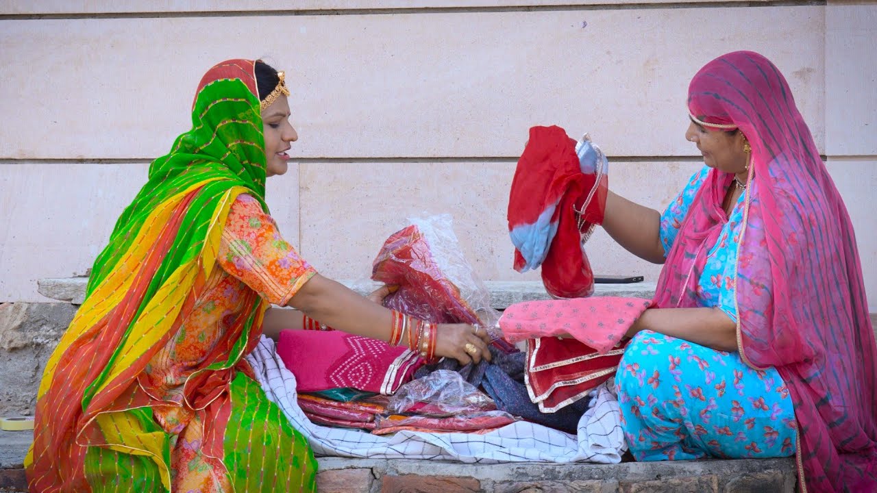 कपड़ा बेचने वाली औरत का भेष बनाकर लोगों के साथ किया धोखा | Rajasthani Comedy DJC FILM'S & MUSIC 