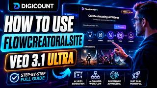VEO 3.1 Ultra Made Easy! FlowCreatorAI.site Step-by-Step Guide