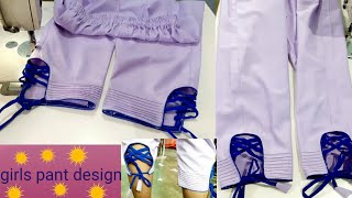Girls Pant Design