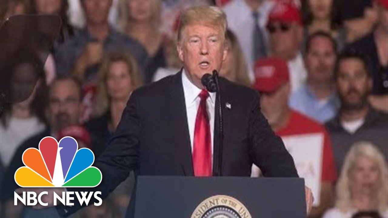 President Donald Trump Campaigns For Ted Cruz At Texas Rally | NBC News