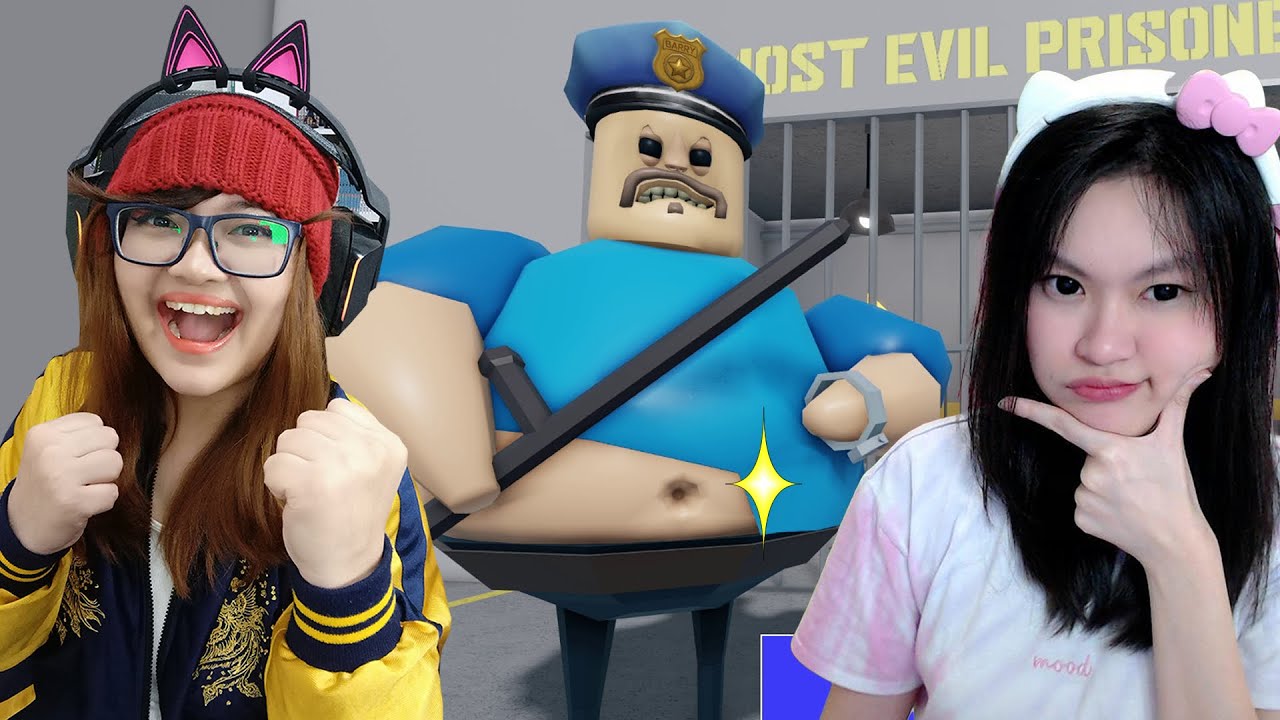 LARI! ADA OM GALAK MENGEJAR AKU DAN @KeiKeiRoblox