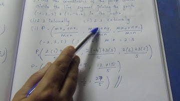 CBSE NCERT CLASS 11 MATHS THREE DIMENSIONAL GEOMETRY EX 12.3 SUM 1(I,II)(SOLUTION IN TAMIL)