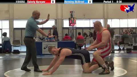 Valeriy Kyreyev vs. Henning Skilbred at 2013 Veter...