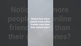 people talk about their mental health to more online people than their family.