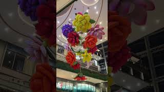 #music #giantflowers #china #shenyang k11 giant flower