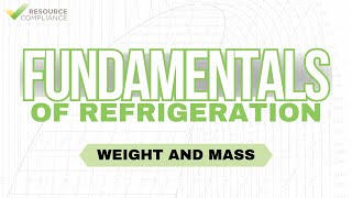 Weight and Mass