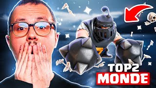 Il est top 2 monde avec ce deck méga chevalier atypique !