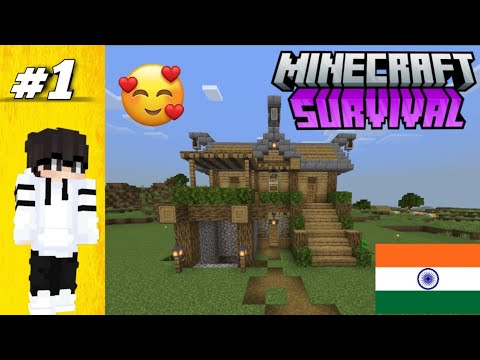 Minecraft survival world in Hindi Indian - YouTube