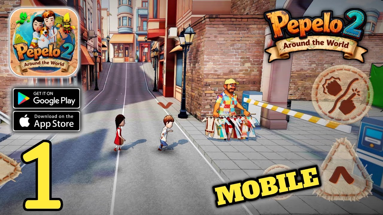 Pepelo 2: Around the World - Mobile Gameplay Walkthrough (Android,IOS) Part 1