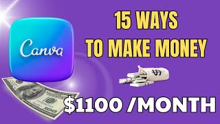 15 Ways To Make Money With Canva That ACTUALLY Work