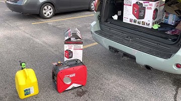 Predator 2000 Generator Start Up and How to Use EASY!! Harbor Freight