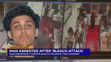 VIDEO: Tennessee man throws liquid in fast food worker’s face