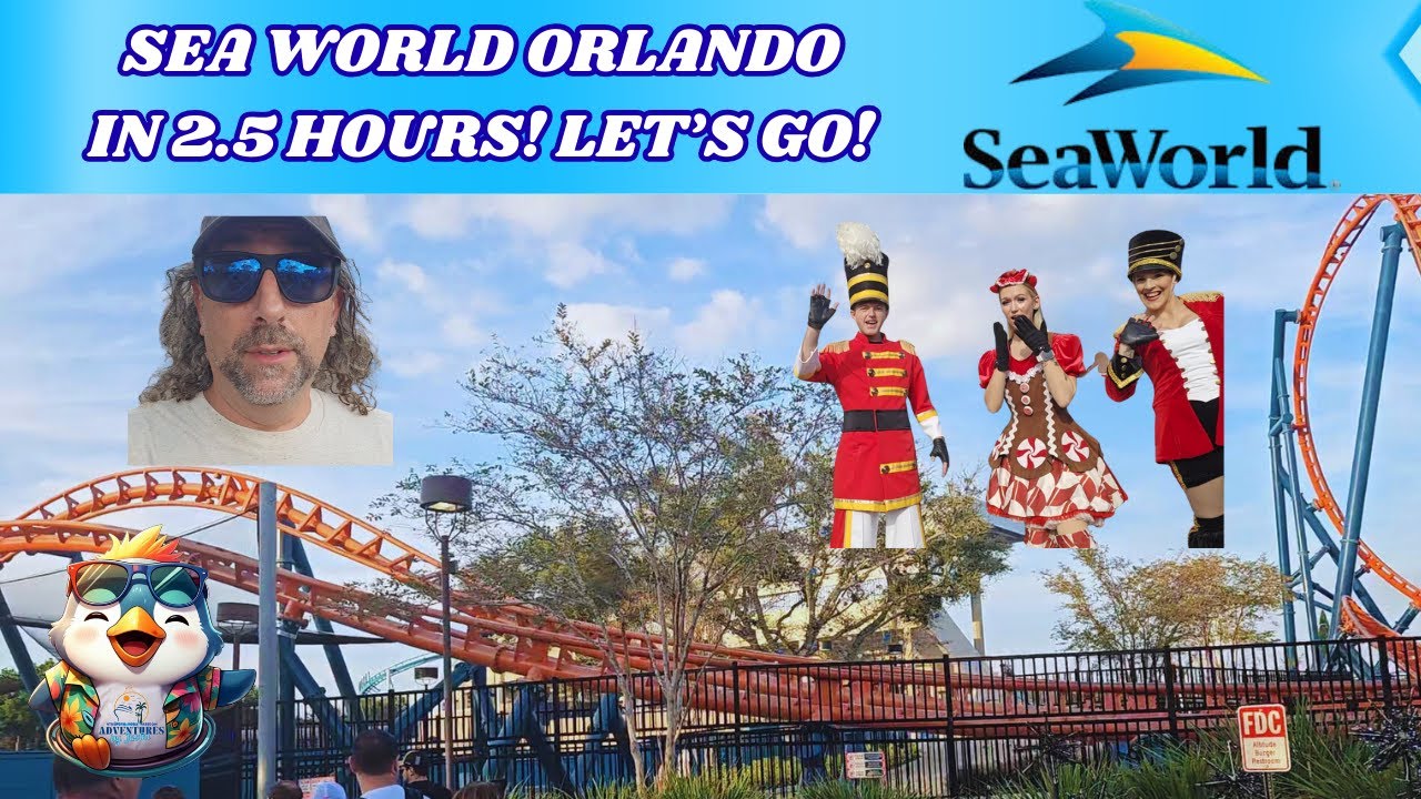 SeaWorld Orlando Speed ​​Challenge | 2,5 часа непрерывного веселья!