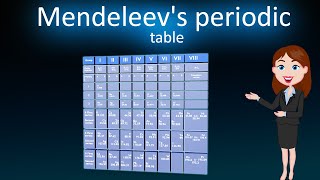 Mendeleevs periodic table || 3D animated explanation || class 10th || Periodic classification