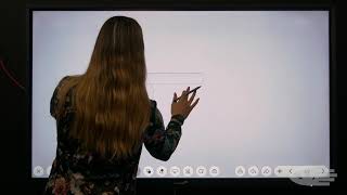 How to use a ruler within Whiteboard app |  ETX-20 series
