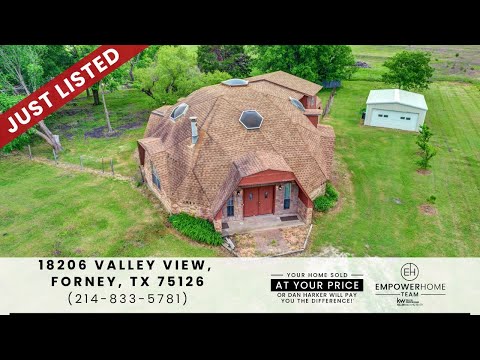 18206 Valley View, Forney, TX home video tour