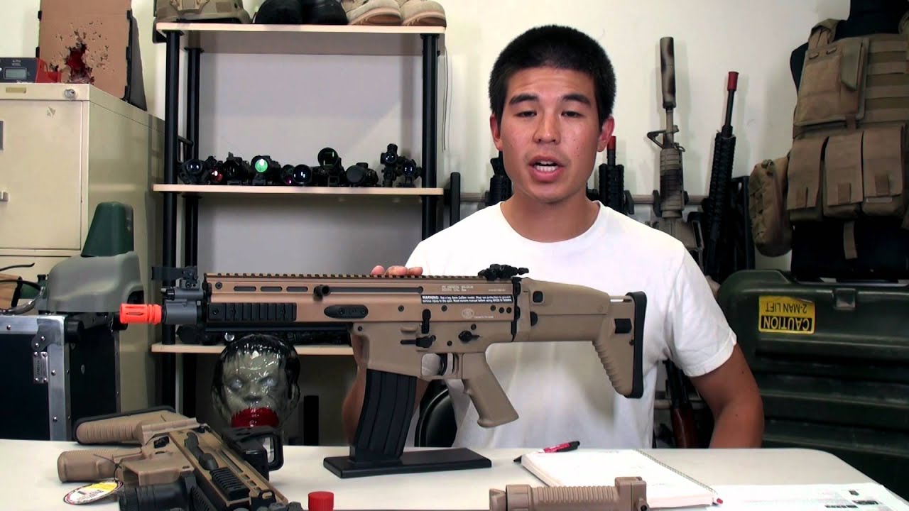 Airsoft GI - FN Herstal SCAR CQC AEG By G&G Review