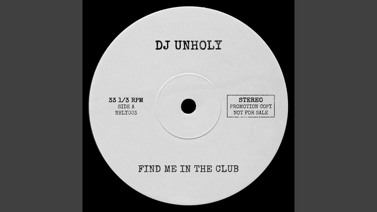 Find Me In The Club - YouTube