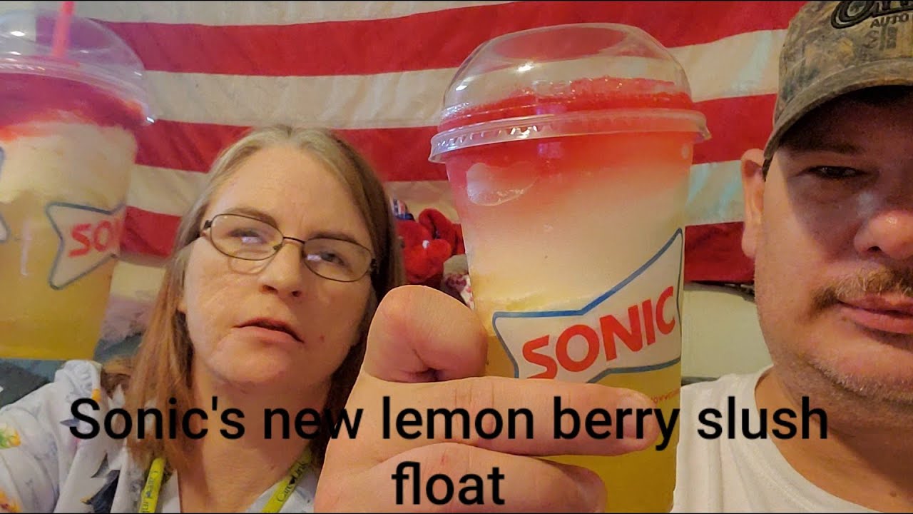 POP POP & YAYA reviews Sonic's new lemon berry slush float YouTube
