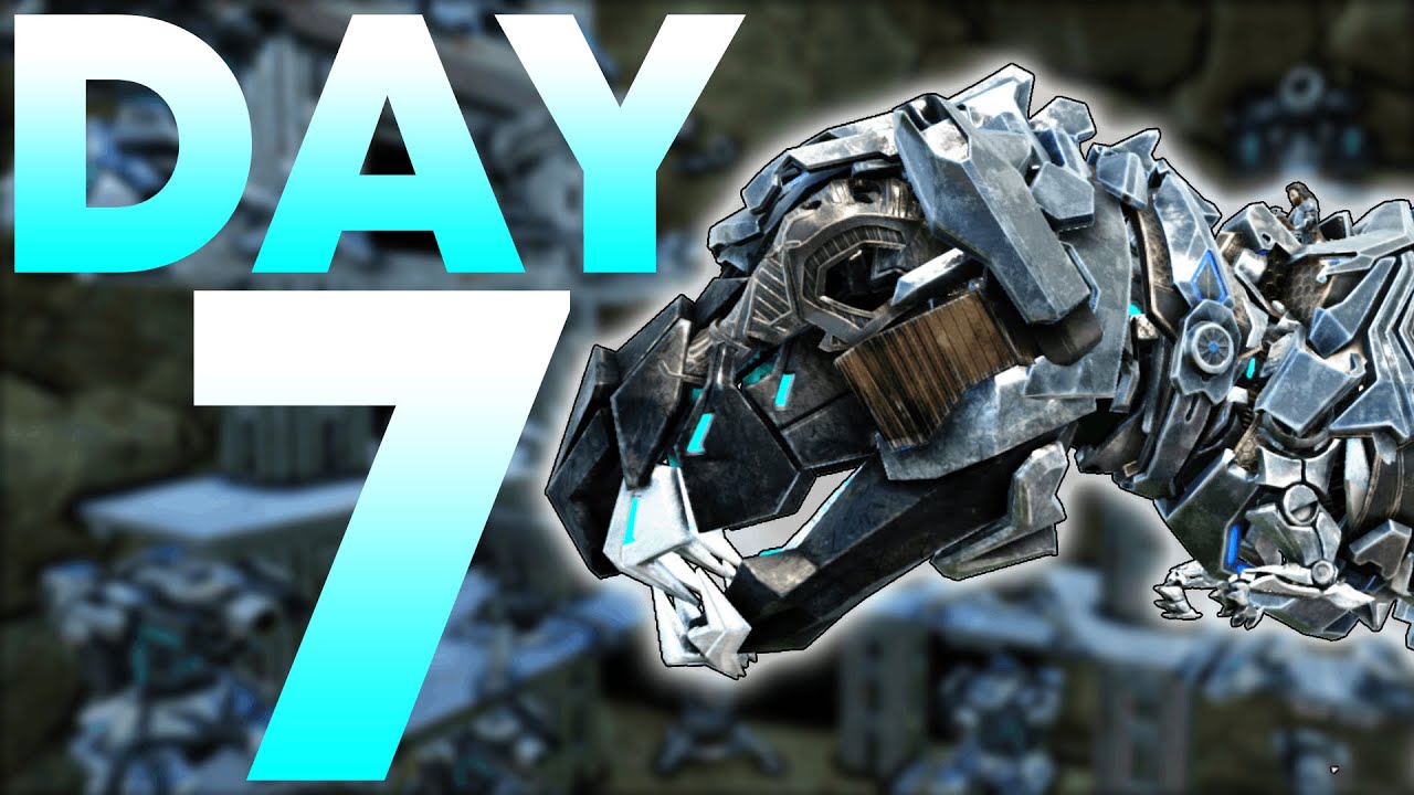 TRIO Countering a Center Pearl Cave Raid ARK PVP YouTube