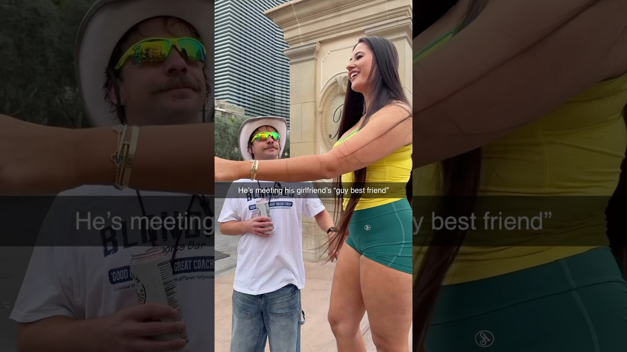 He’s meeting his girlfriend’s “guy best friend”