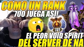 GOTTO no puede CREER que un VOID SPIRIT TOP 700 juegue tan MAL!! #dota2