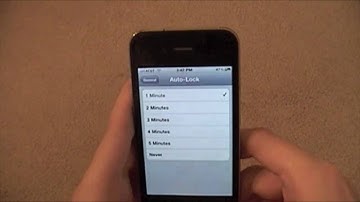 iPhone TiPs & Tricks: Auto-Lock Setting