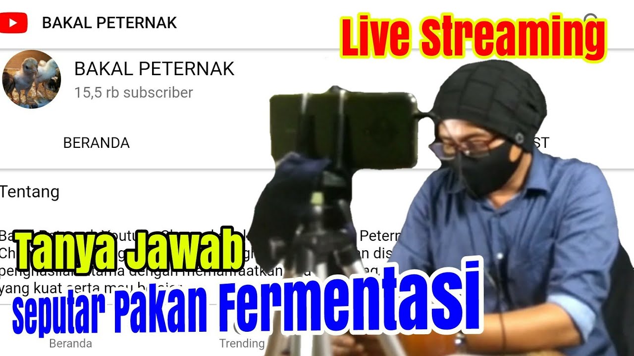 Live Diskusi Tentang Ternak Ayam Kampung (13052020) 