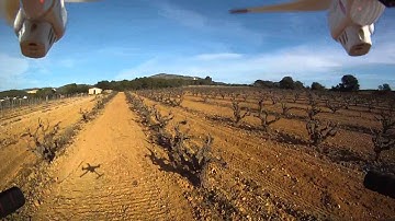 Syma X8C Skid + Gopro Hero test