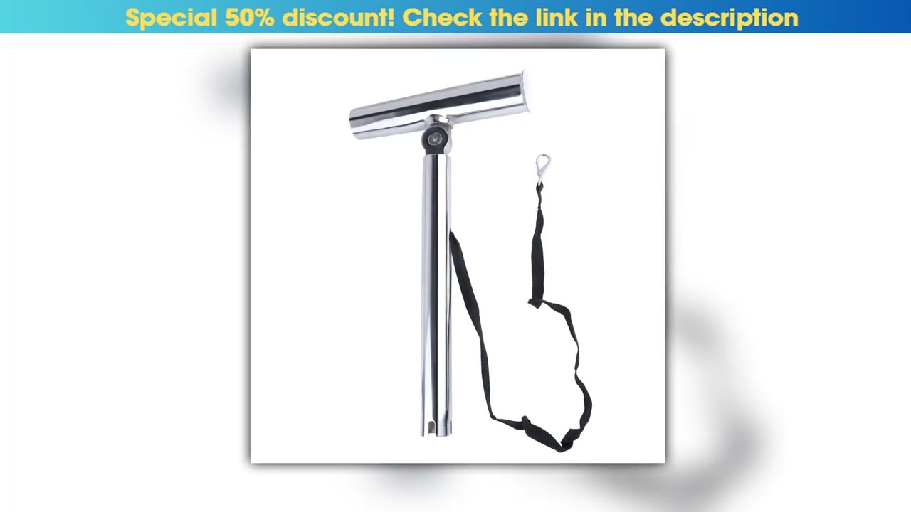 Boat Fishing Adjustable Rod Holder Outrigger Plugin Marine Stainless Steel Rod Pod Limited Edition