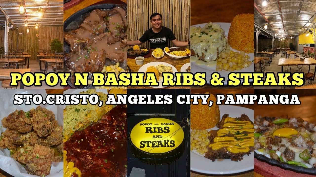 Popoy n Basha Ribs & Steaks Angeles City, Pampanga YouTube