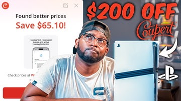 PS5 FOR CHEAP! This Browser Extension Saved Me $$$$ | Coupert