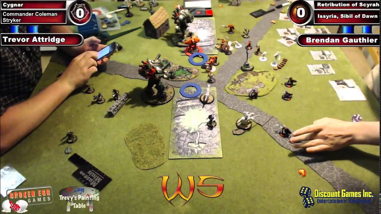 WarmaStream Episode #34 Stryker1 vs. Issyria