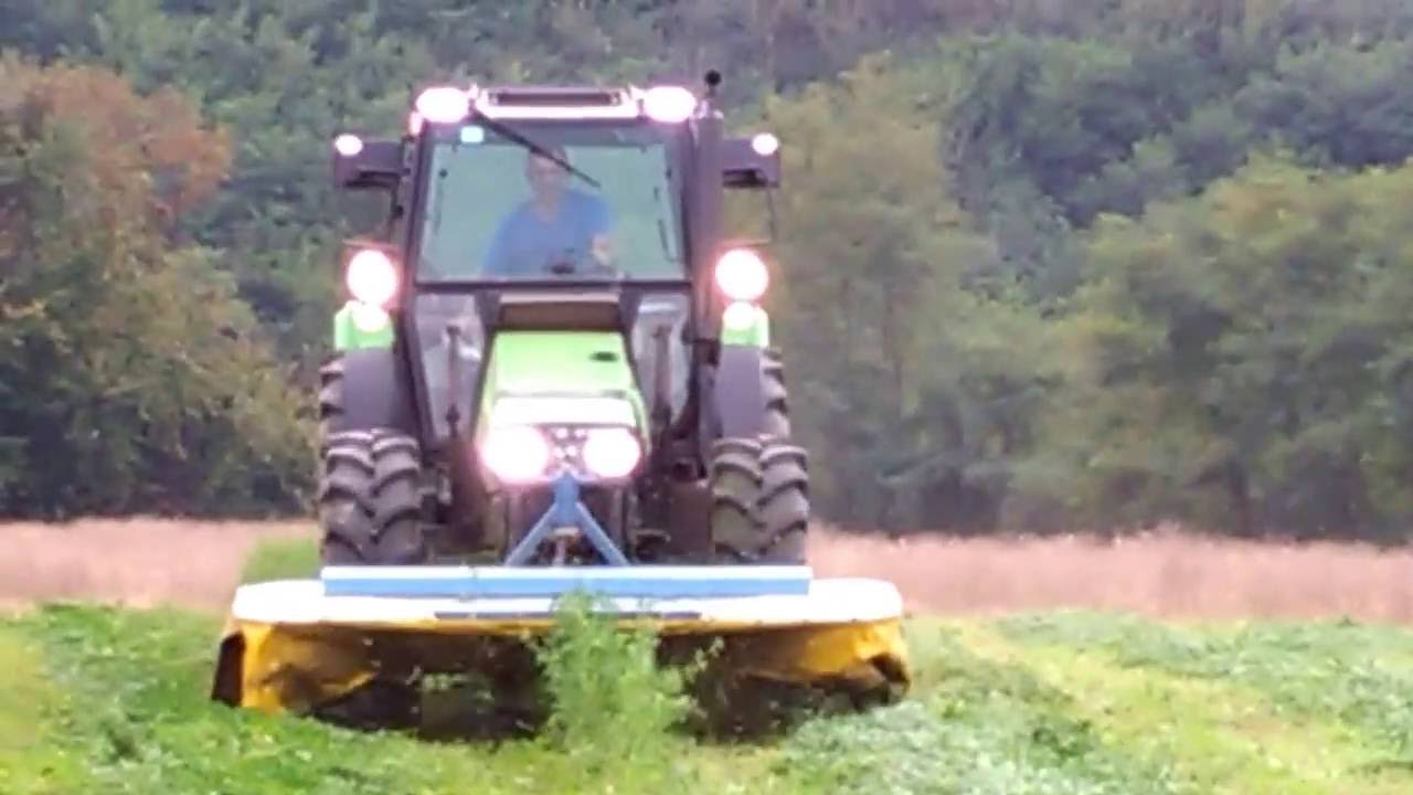 Deutz Fahr 4.57 Agroxtra sa prednjom roto kosom