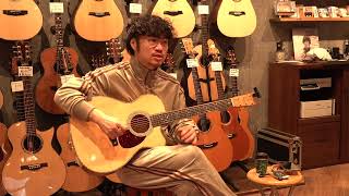 Martin OMC-42 Custom Flamed Maple (2018)  Blue-G \u0026 Tetsuro Toyama