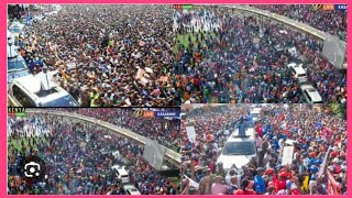 Unbelievable!LIMURU III EVENT on fire as RAILA MAKES WAY in WITH UHURU & Njeng today heroically!!!