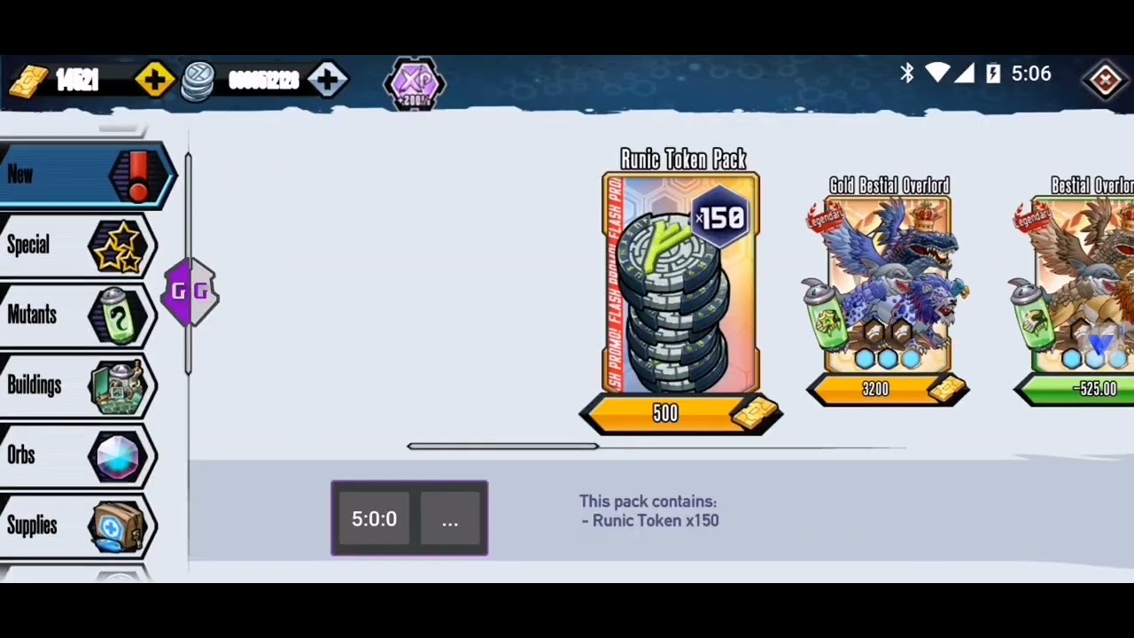how to get level 7 attack orb using 10k gold in mutant genetic ...