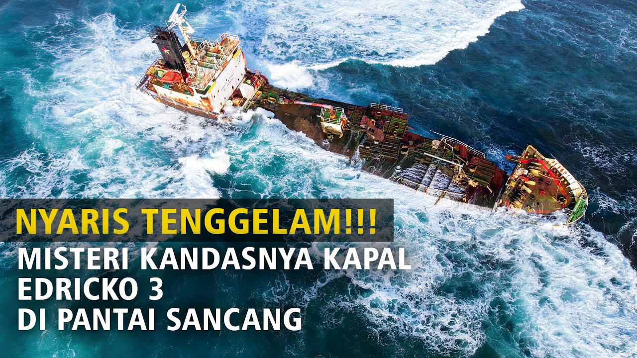 Misteri Kapal Terdampar di Pantai Sancang, Menelusuri Kapal Edricko 3 Cijeruk Sancang #adrasaID