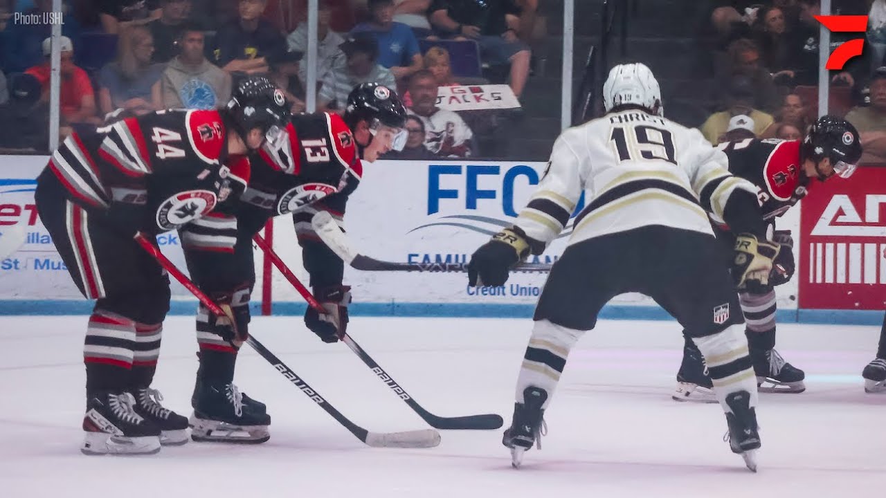 HIGHLIGHTS: Game 3 Waterloo Black Hawks vs Muskegon Lumberjacks | USHL Clark Cup Final